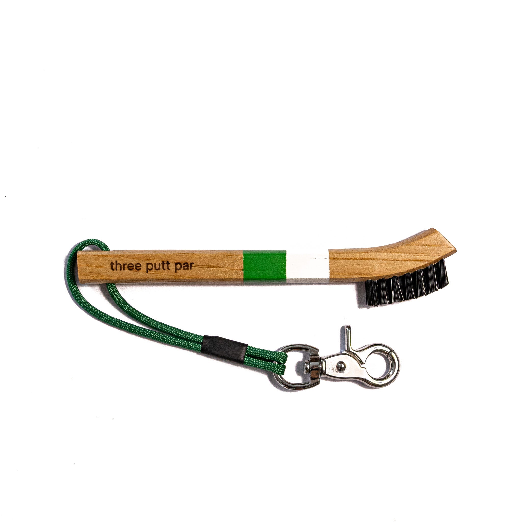 Painted Hickory Brush - Greenside - Three Putt Par