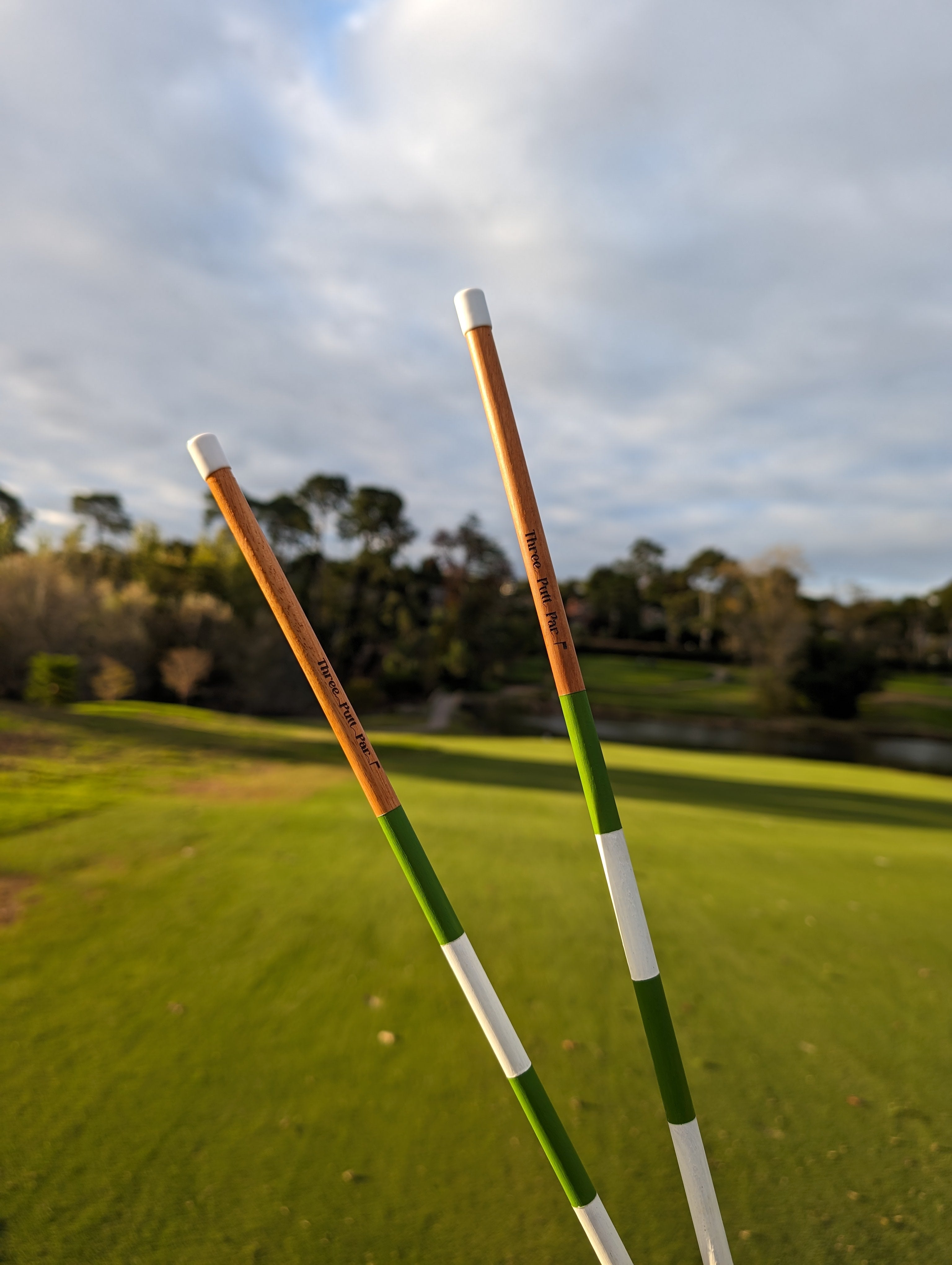 Alignment Sticks - Three Putt Par