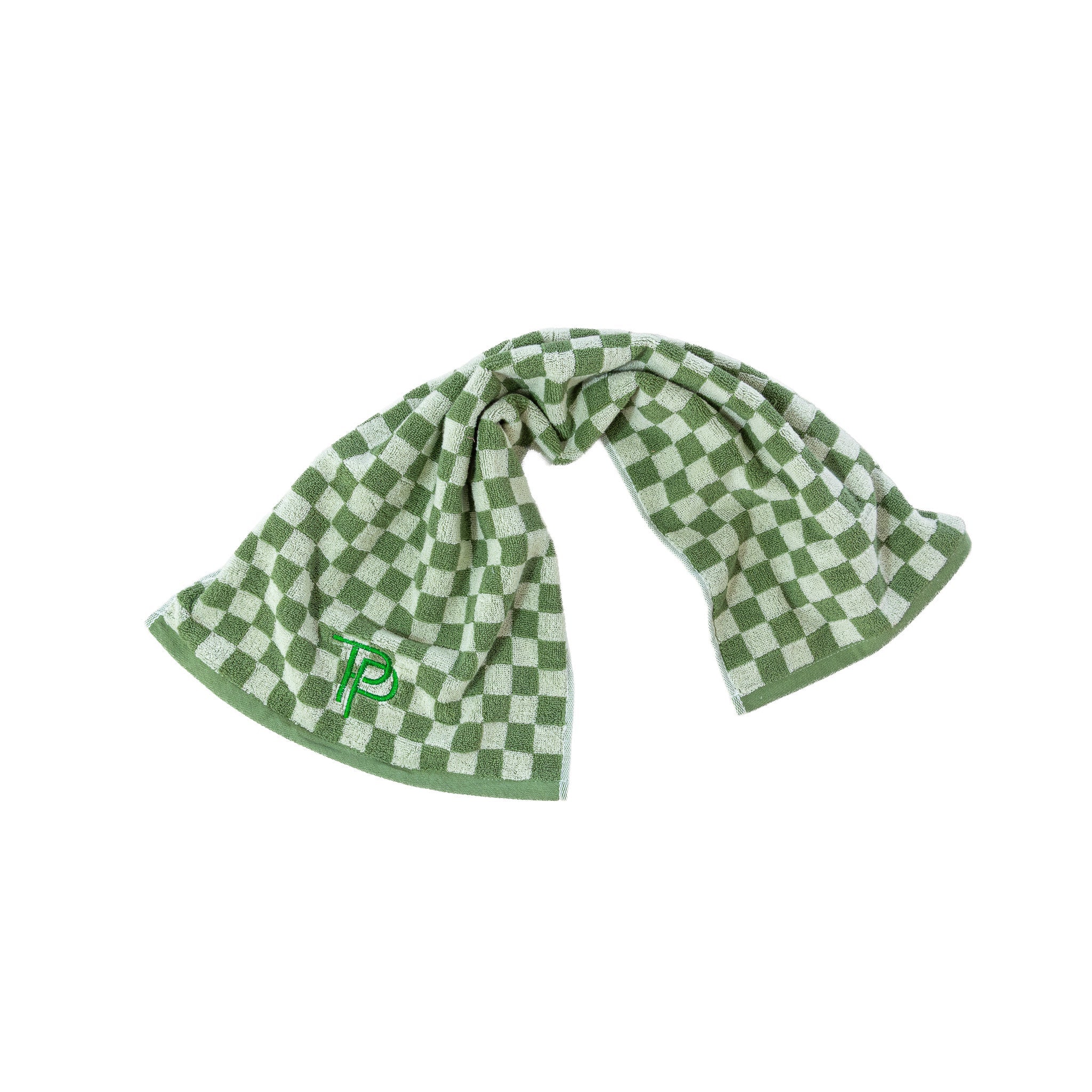 Checkered Towel - Forest - Three Putt Par