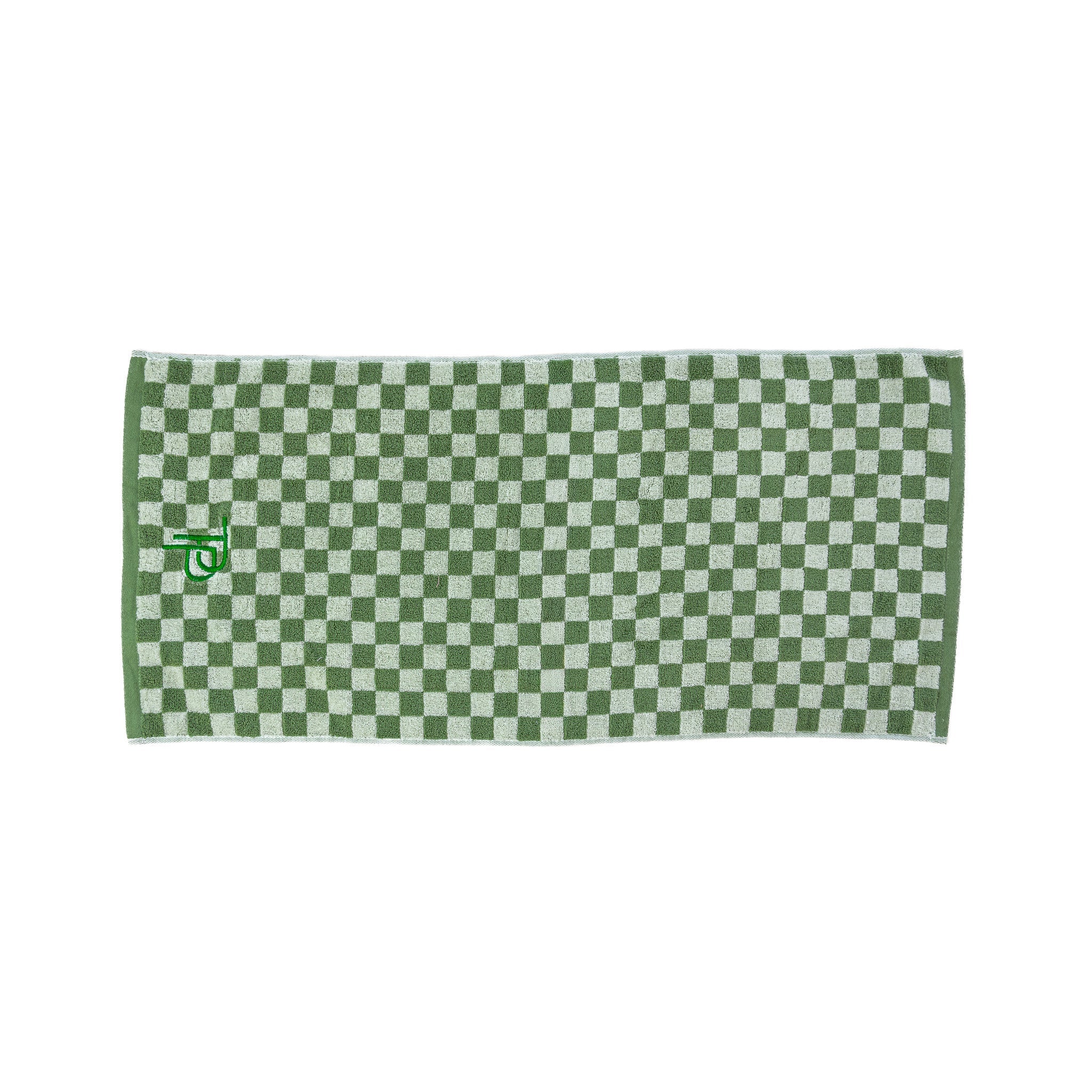 Checkered Towel - Forest - Three Putt Par