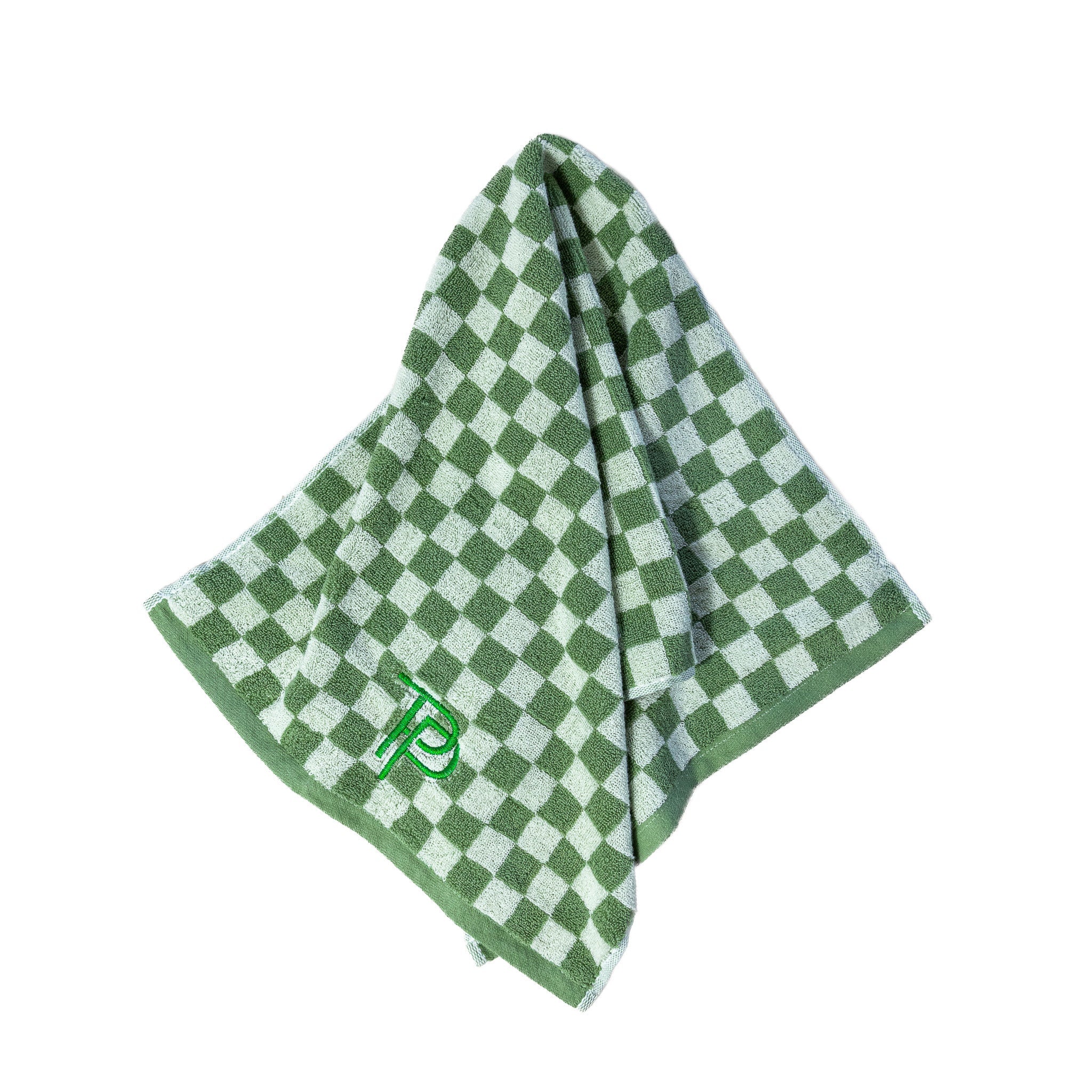 Checkered Towel - Forest - Three Putt Par