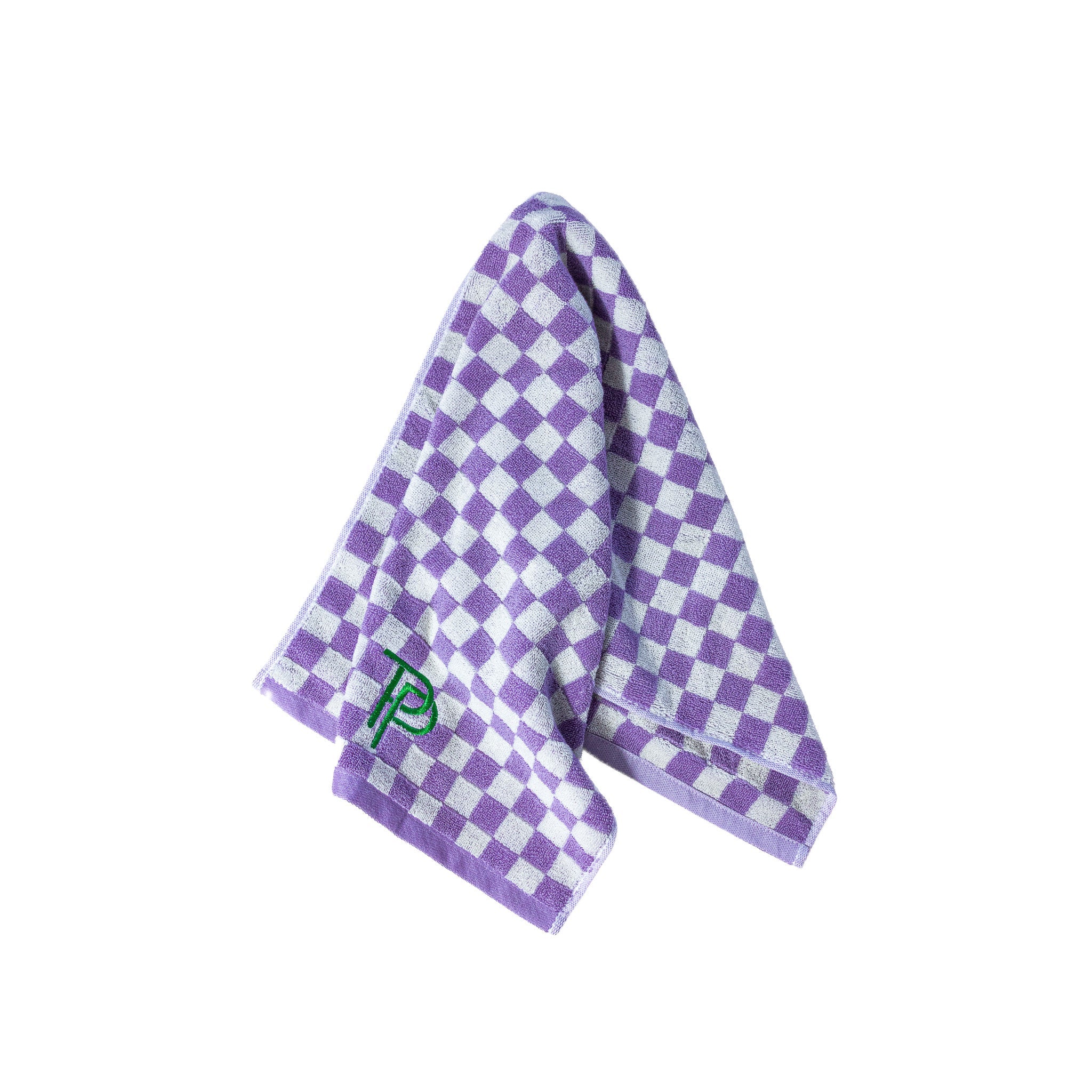 Checkered Towel - Heather - Three Putt Par