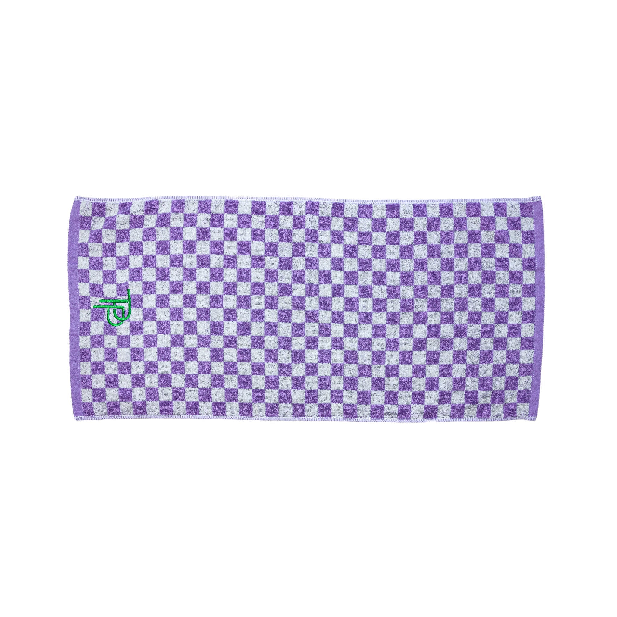Checkered Towel - Heather - Three Putt Par
