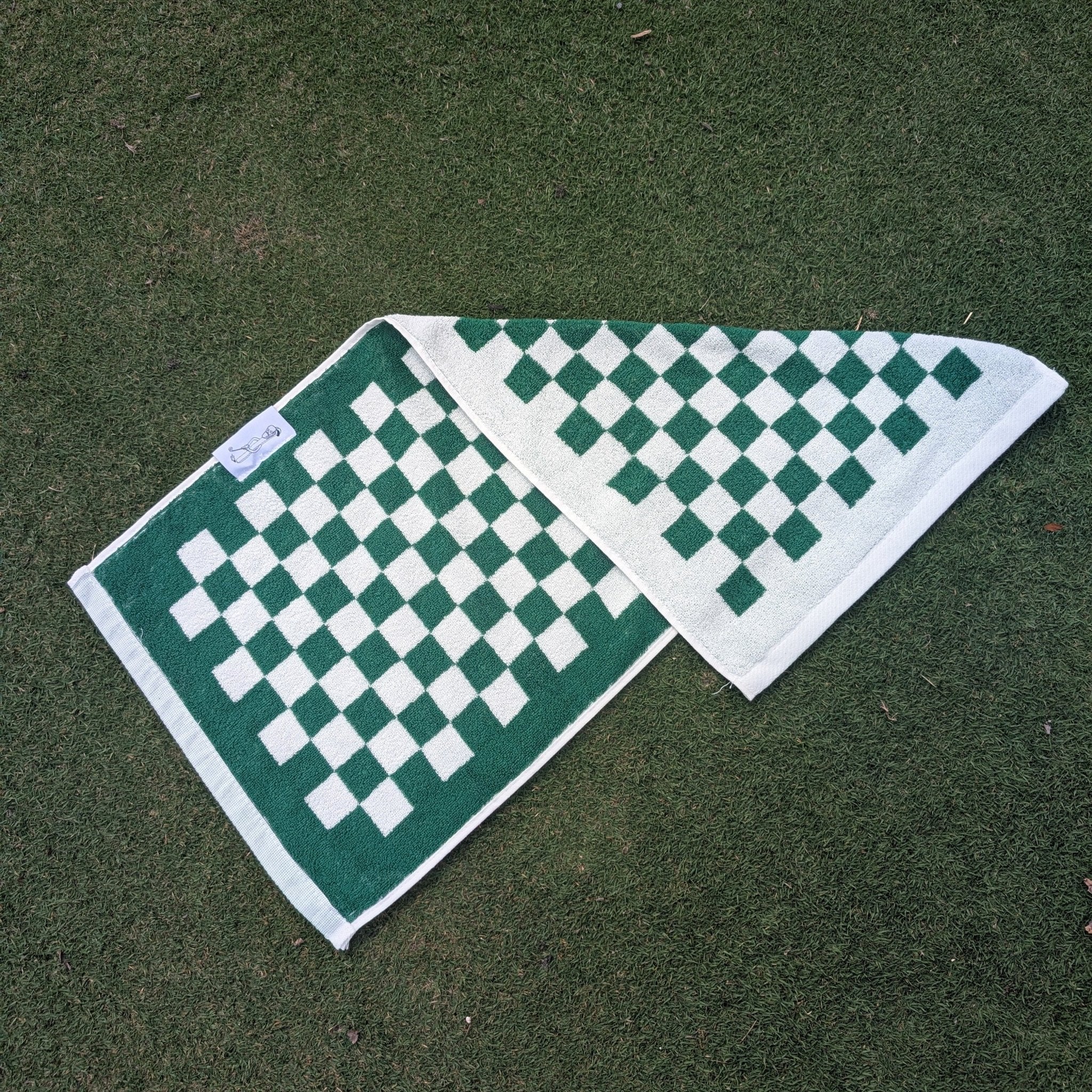 Classic Checkered Golf Towel - Three Putt Par