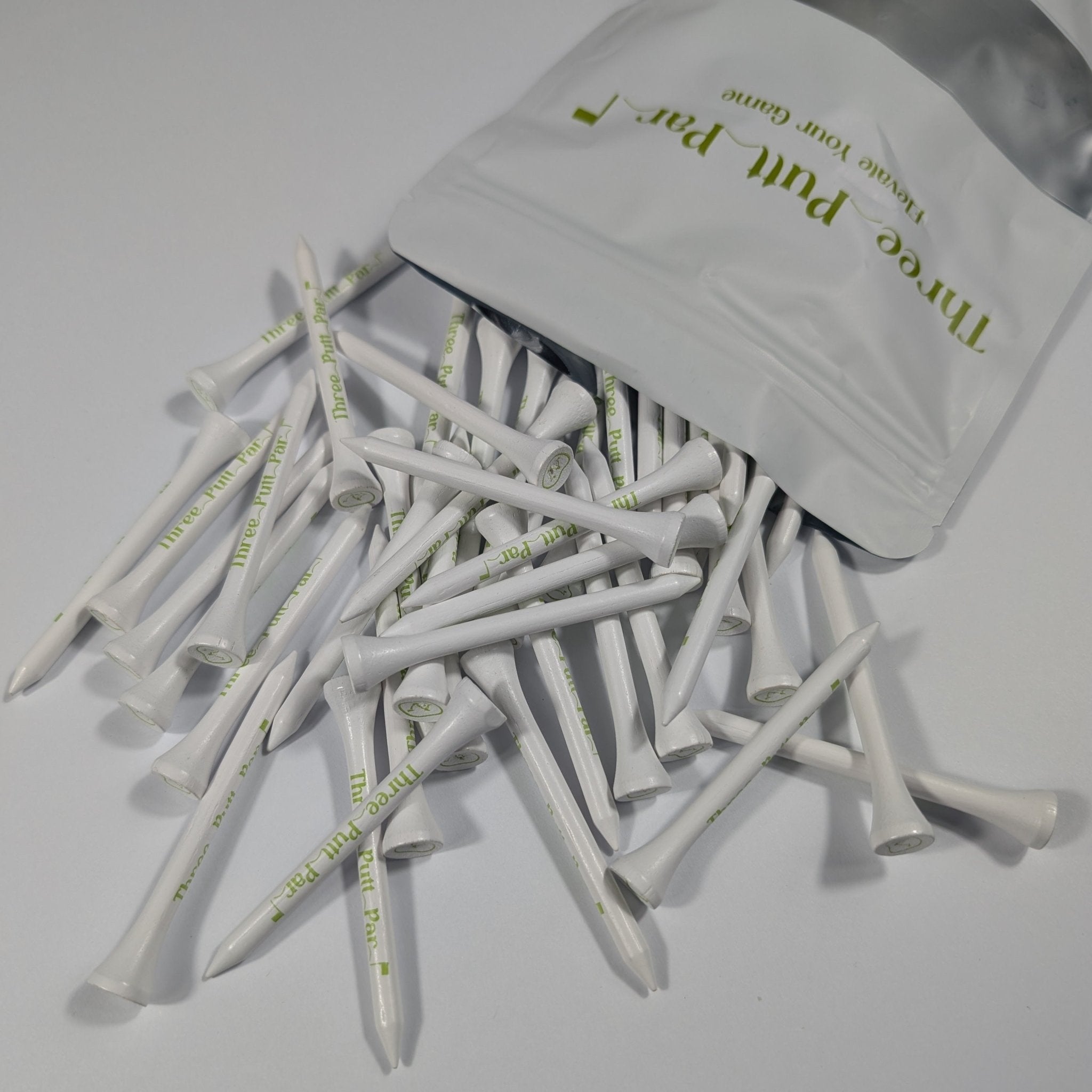 Golf Tees - 50 Pack - Three Putt Par