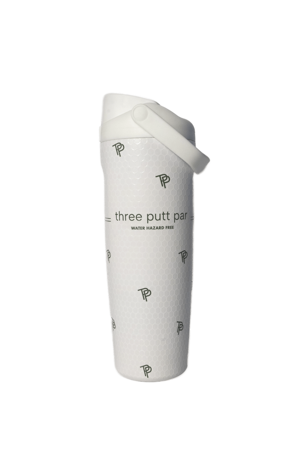 Drink Bottle - White (Golf Ball Texture)